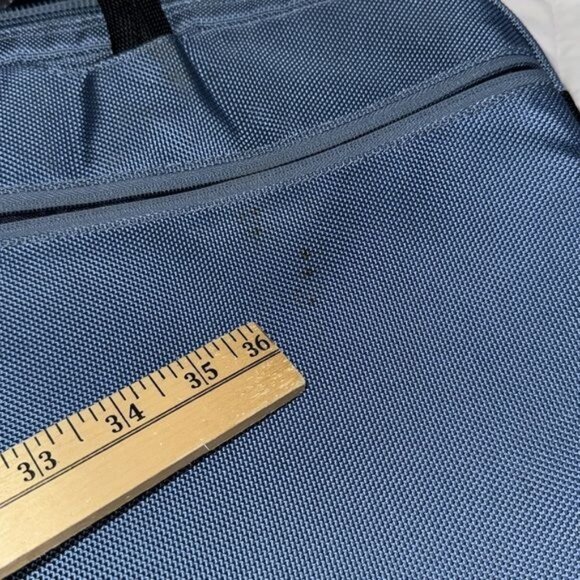 Brenthaven Zero Impact Laptop Case 17" Blue Nylon Padded Shoulder Strap Multiple - Picture 9 of 10